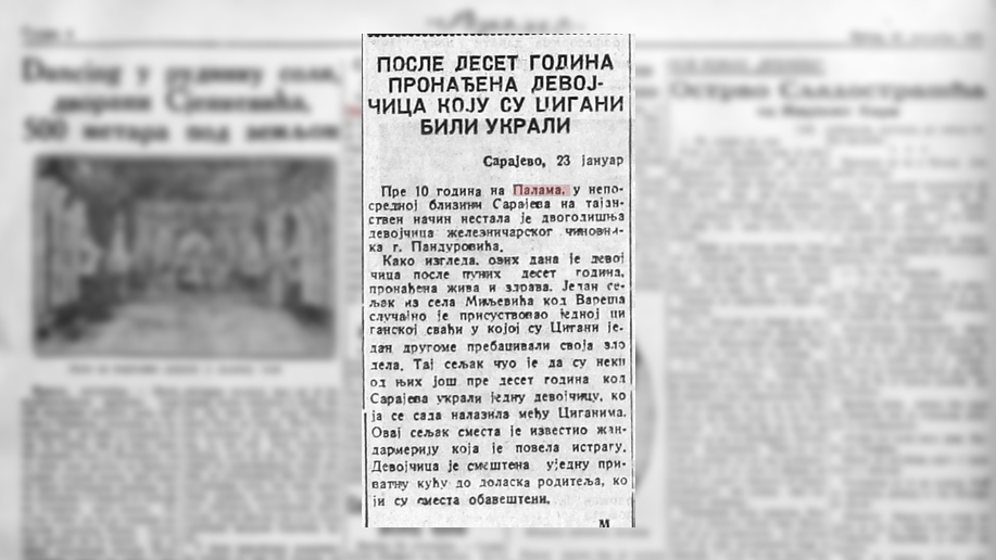 Исјечак чланка из новина Правда из 1937. године